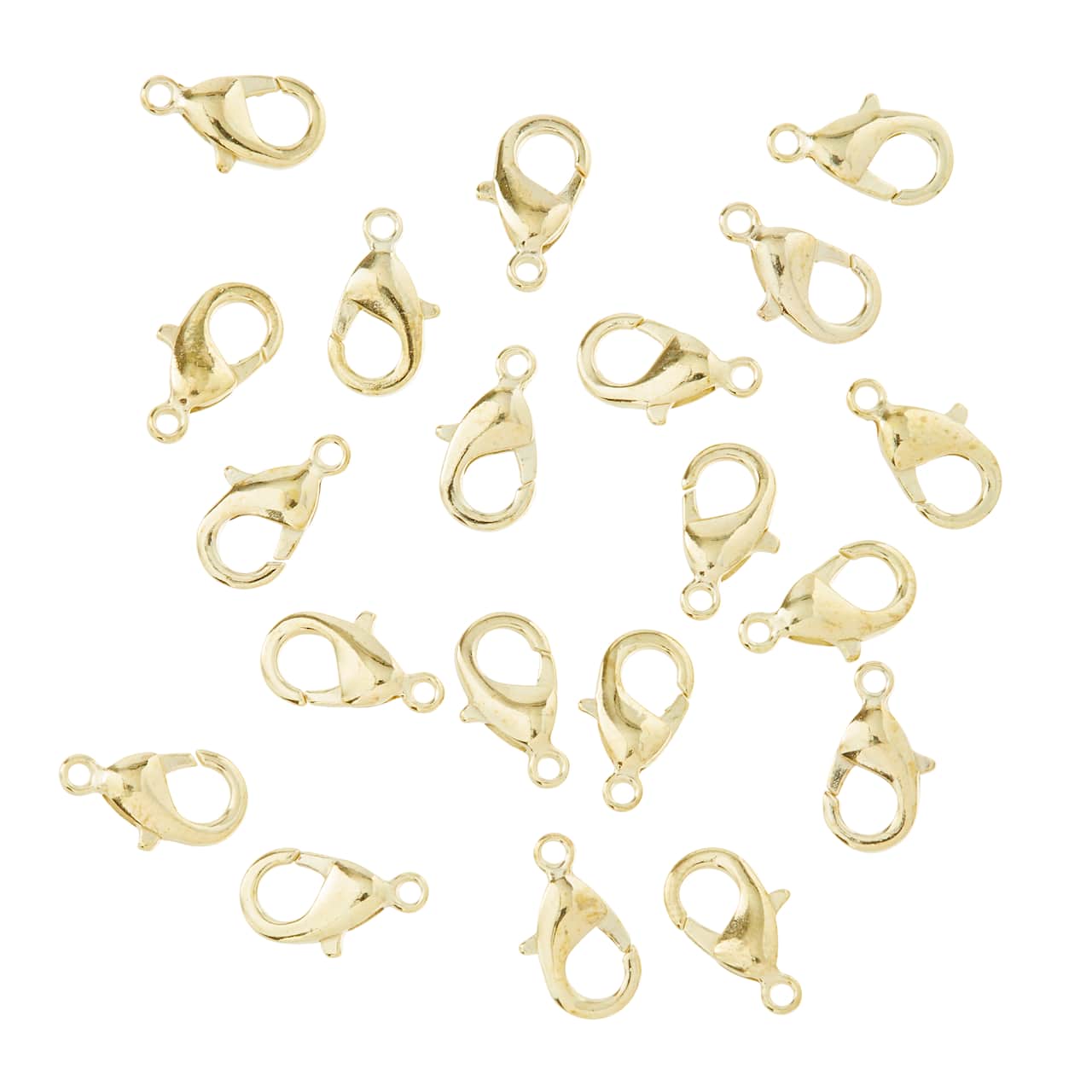 12 Packs: 20 ct. (240 total) 12mm Lobster Clasps by Bead Landing™